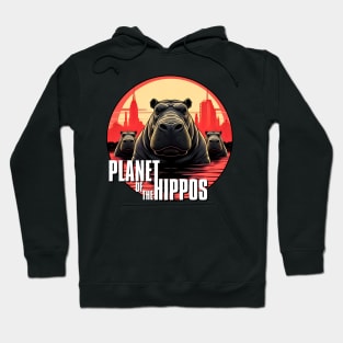 Planet of the hippos Hoodie